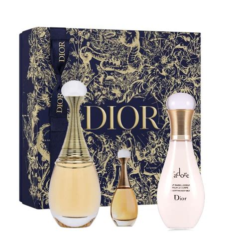 coffret parfum femme dior j'adore